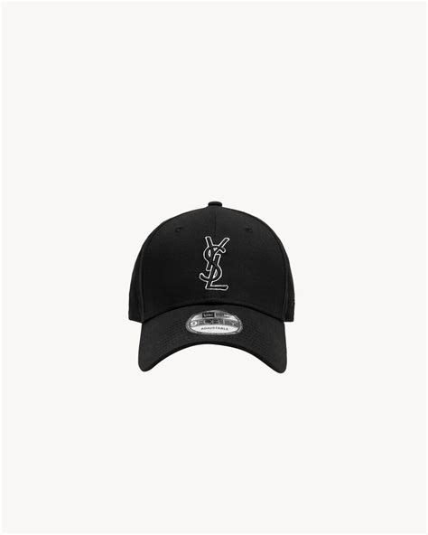 ysl new era hat|NEW ERA CASSANDRE CAP IN CANVAS .